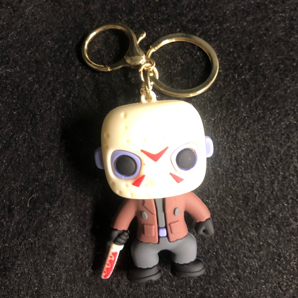 Jason 3D Keychain Silicone Figure